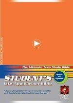 NLT Student's Life Application Bible: Orange, Hardback