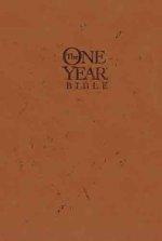 NLT One Year Bible: Rustic Tan, Tutone Leather