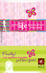 NLT Girls Life Application Study Bible: Hardback