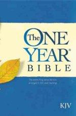 KJV One Year Bible: Hardback