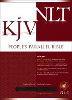 KJV / NLT People's Parallel Bible: Black, Bonded Leather