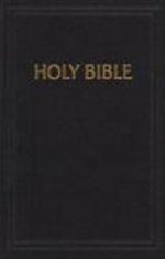 KJV Pew Bible: Black, Hardback, Anglicised