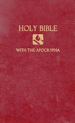 NRSV Pew Bible with the Apocrypha: Burgundy, Hardback