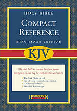 KJV Compact Bible: Black, Bonded Leather, Magnetic Closure