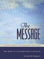 The Message Personal Size Bible:  Paperback