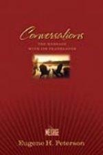 The Message Bible with its Translator - Conversations: Tan, Imitation Leather
