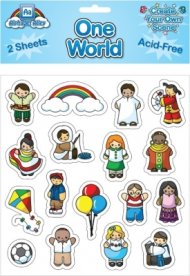 One World Sticker Set