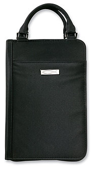 Venti Microfibre Bible Cover: Ebony, Large