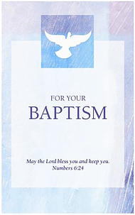 Baptism Card Blue - Pack of 10