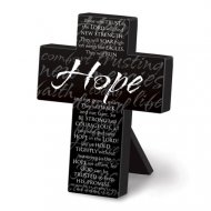 Hope Mini Metal Message Cross