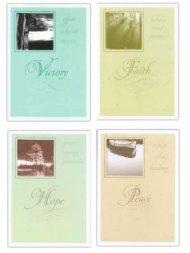 Assorted Encouragement Cards - Pack of 12