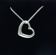 Open Heart Necklace