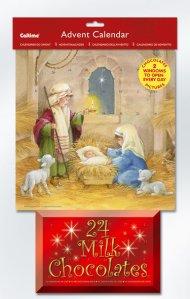 Nativity Advent Calendar with Chocolates