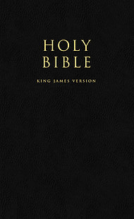 KJV Popular Bible: Black, Imitation Leather