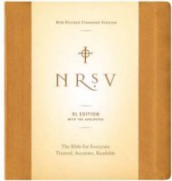 NRSV Large Print Bible with Apocrypha 