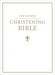 KJV Christening Bible: White, Imitation Leather