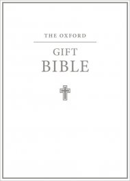 KJV Oxford Gift Bible: White, imitation leather