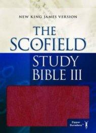 NIV Scofield Study Bible III Black, Imitation Leather, Zip