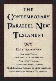 KJV / NASB / NCV / CEV / NIV / NLT / NKJV / The Message Parallel New Testament: Hardback