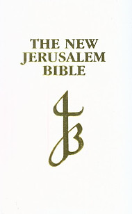 NJB Presentation Bible: White, Bonded Leather