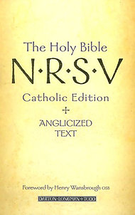 NRSV Bible:  Catholic Edition, Anglicised Text