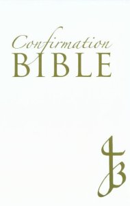 NJB Confirmation Bible: White, Bonded Leather