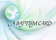 Baptism Card - Pack of 20