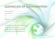 Certificate of Confirmation : Pack of 10