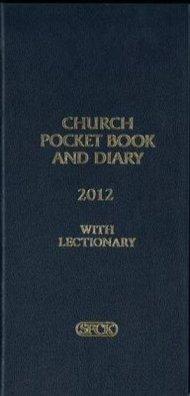 Church Pocket Book And Diary 2012 Blue