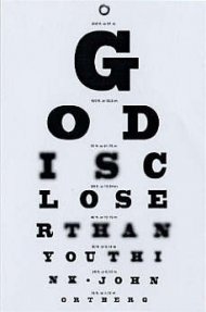 God Is Closer Than You Think