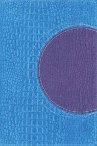 KJV Our Heritage and Faith Bible: Sky Blue & Purple, Italian Duo Tone