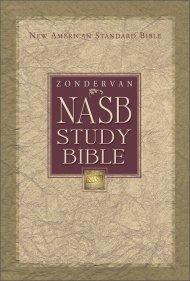 NASB Study Bible: Navy, Bonded Leather