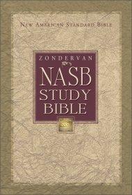 NASB Study Bible: Black, Top Grain Leather