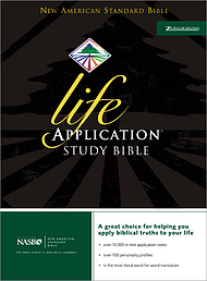 NASB Life Application Study Bible: Burgundy, Bonded Leather, Thumb Indexed