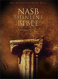 NASB Thinline Bible: Hardback, Large Print