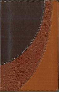 Amplified Bible: Chocolate/Caramel, Duo-Tone Imitation Leather