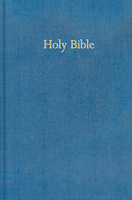 KJV Pew Bible: Blue, Hardback, Anglicised