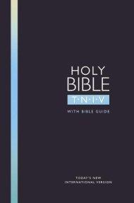 TNIV Popular Bible with Bible Guide: Navy, Hardback (British Text)