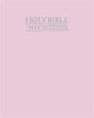 NIV Christening Gift Bible: Pink, Hardback (British Text)