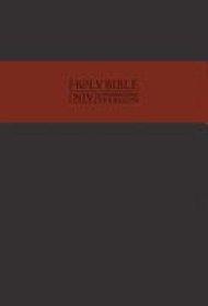 NIV Traveller's Bible: Charcoal & Red, Leathersoft