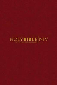 NIV Popular Pew Bible: Burgundy, Hardback (British Text)