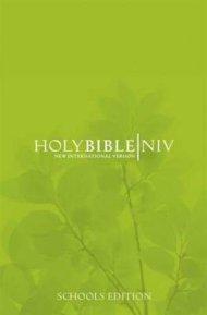 NIV Schools Bible: Green, Hardback (British Text)