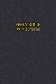 NIV Gift and Award Bible: Black, Paperback, Anglicised