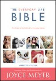 Amplified Everyday Life Bible:  Burgundy, Bonded Leather