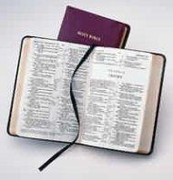 RSV Reference Bible: Burgundy, French Morocco Leather
