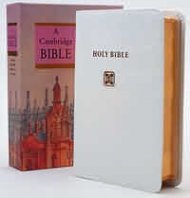 NIV Pocket Cross-Reference Bible: White, French Moroccan Leather, Anglicised