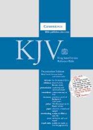 KJV Presentation Reference Bible: Black, French Morocco Leather, Large Print, Thumb Index