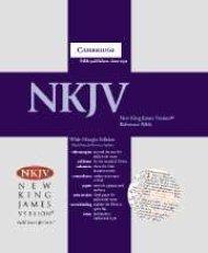 NKJV Wide Margin Reference Bible: Black French Morocco Leather