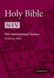 NIV Pocket Cross-Reference Bible: Black, French Morocco Leather