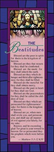 The Beatitudes Bookmark (Package of 25)